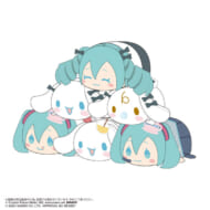 初音ミク×シナモロール ぽてコロマスコット2 6個入りBOX>