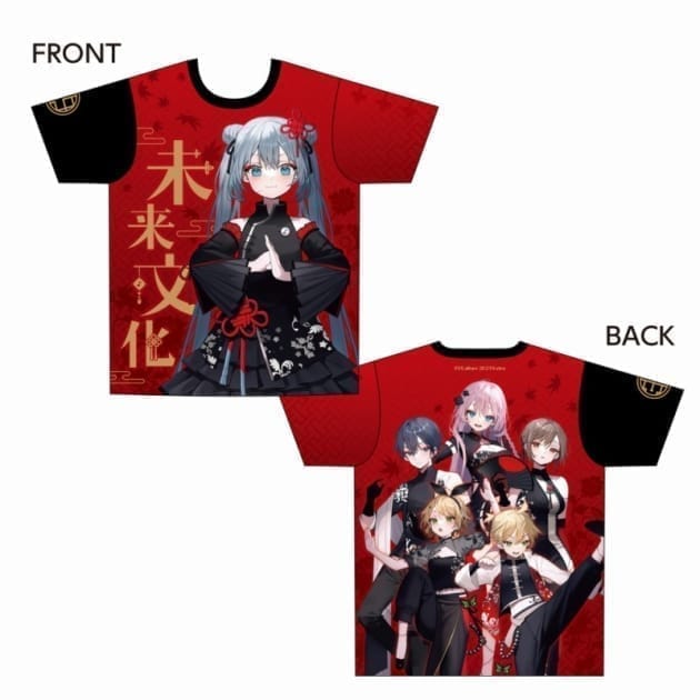 初音ミク 39Culture 2023 EXTRA COSPLAY フルグラフィックTシャツ / Lサイズ