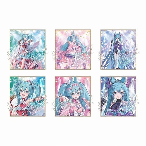 初音ミク あやかしステージ 色紙 6個入り1BOX