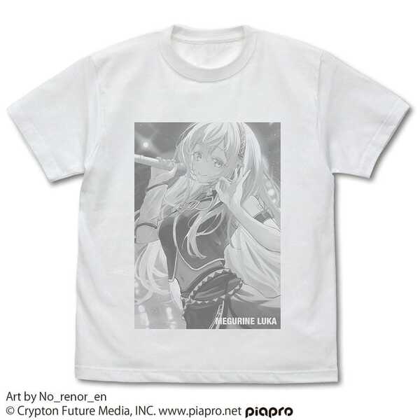 巡音ルカ Tシャツ No_renor_en Ver./WHITE-L