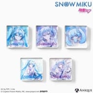 [SNOW MIKU] 雪ミク 描き下ろしイラスト 四季の移ろい 初音ミク トレーディングミニアクリルブロック(全5種)>