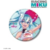 初音ミク GTプロジェクト レーシングミク 2024 Summer Holiday Ver. Ani-Art 100mm缶バッジ>