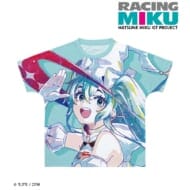 初音ミク GTプロジェクト レーシングミク 2024Ver. Ani-Art フルグラフィックTシャツ ver.Bユニセックス(サイズ/M)>