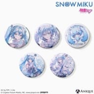 [SNOW MIKU] 雪ミク 描き下ろしイラスト 四季の移ろい 初音ミク トレーディングジュエル缶バッジ(全5種)>