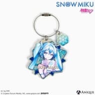 [SNOW MIKU] 雪ミク 描き下ろしイラスト 四季の移ろい 初音ミク Art by PiPi グリッターアクリルキーホルダー>