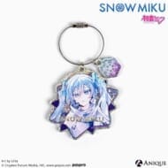 [SNOW MIKU] 雪ミク 描き下ろしイラスト 四季の移ろい 初音ミク Art by 梨伊荼(Liita) グリッターアクリルキーホルダー>