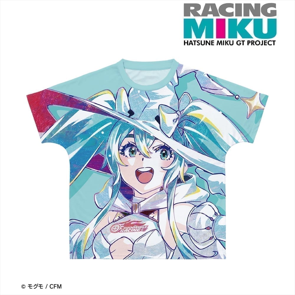 初音ミク GTプロジェクト レーシングミク 2024Ver. Ani-Art フルグラフィックTシャツ ver.Aユニセックス(サイズ/L)