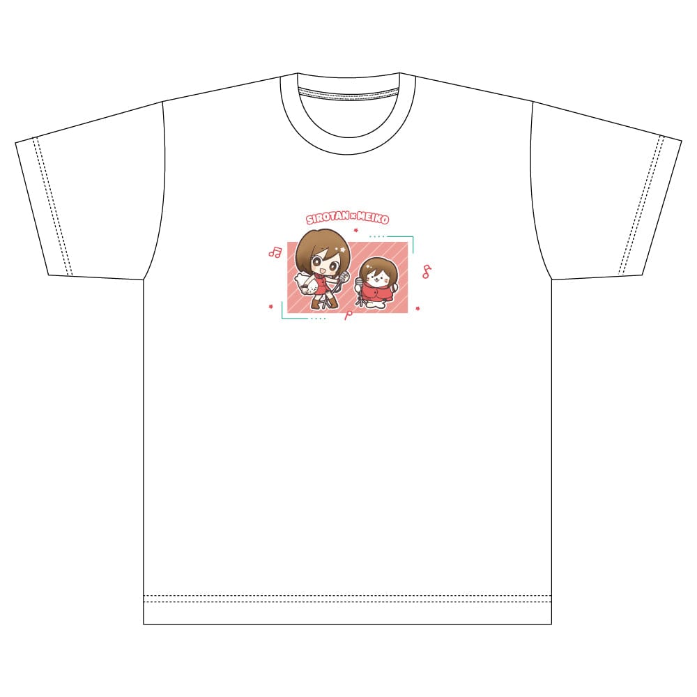 しろたん×初音ミク Tシャツ / MEIKO