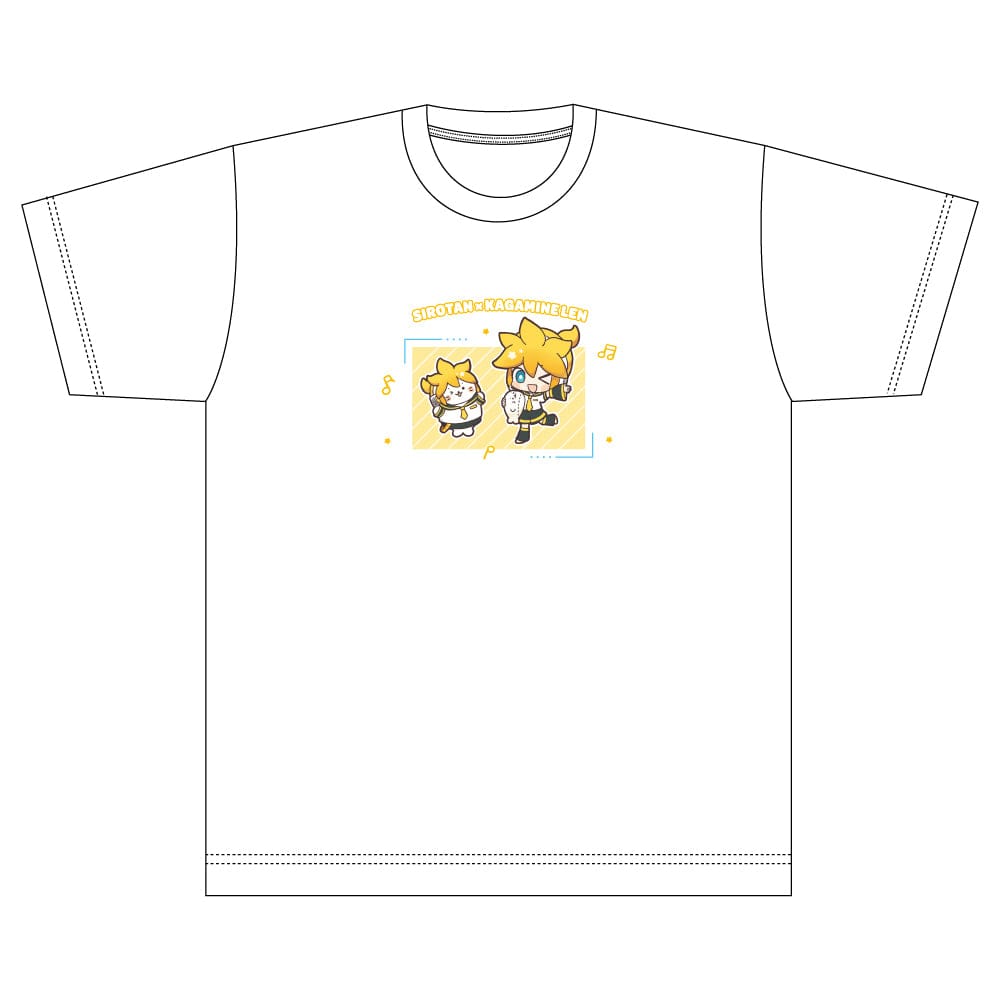 しろたん×初音ミク Tシャツ / 鏡音レン