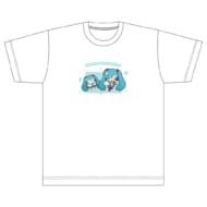 しろたん×初音ミク Tシャツ / 初音ミク