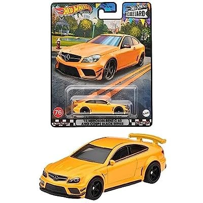 Hot Wheels ブールバード ミニカー4 ’12 メルセデス・ベンツ C63 AMGクーペ ブラックシリーズ