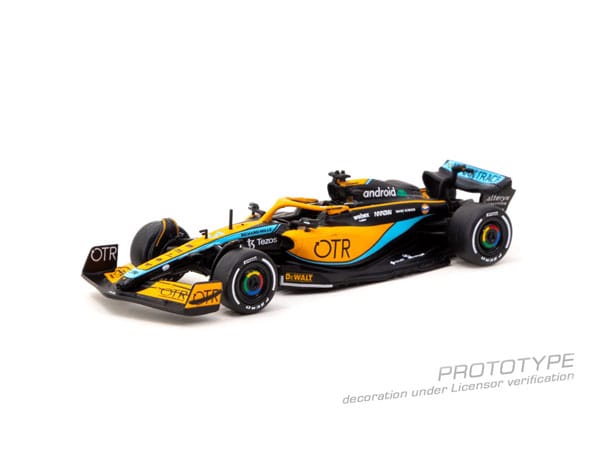 ターマックワークス4 マクラーレン MCL36 No.3 マクラーレンF1チーム 2022 F1 オーストラリアGP D.リチャード T64G-F041-DR1