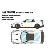 アイドロン 1/18 ニッサン GT-R NISMO ブリリアントホワイトパール EML076B