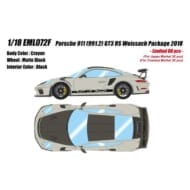 アイドロン 1/18 ポルシェ 911 991.2 GT3 RS ヴァイサッハ Package 2018 クレヨン EML072F