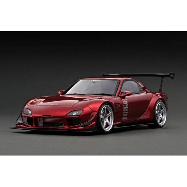 イグニッションモデル 1/18 マツダ FEED Afflux GT3 FD3S レッドメタリック IG2961