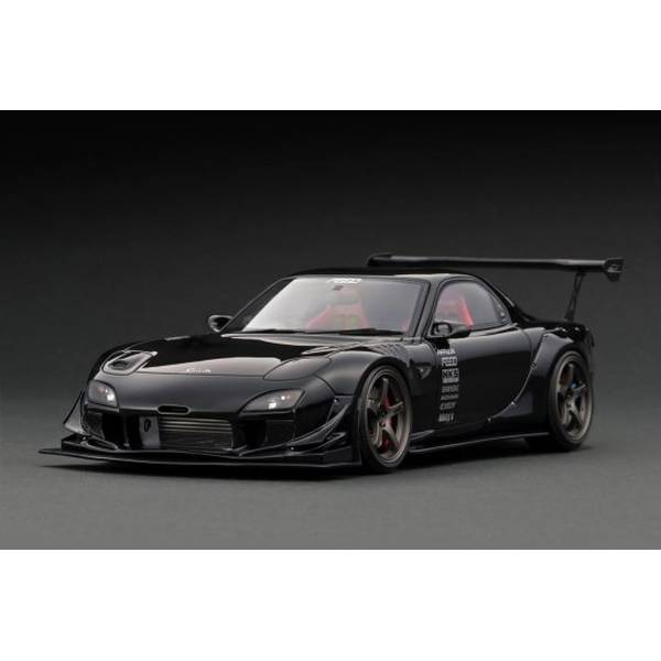 イグニッションモデル 1/18 マツダ FEED Afflux GT3 FD3S ブラック IG2967