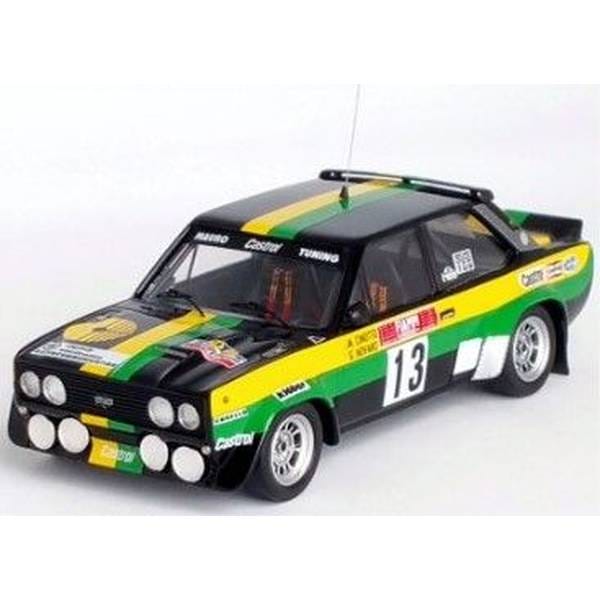 トロフュー 1/43 フィアット 131 アバルト No.13 1980 ラリー・ヴァッレ・ダオスタ M.Cinotto/G.Novaro RRit13