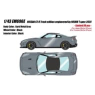 アイドロン 1/43 ニッサン GT-R Track edition engineered by NISMO T-spec 2024 ダークメタルグレー EM696E