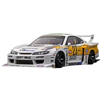 イグニッションモデル 1/18 LB-Super Silhouette ニッサン シルビア S15 No.23 ホワイト/イエロー IG2919