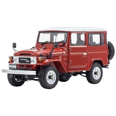 京商 1/18 トヨタ ランドクルーザー 40 バン BJ42V レッド