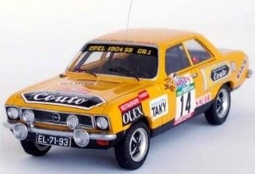 トロフュー 1/43 オペル アスコナ No.14 1976 WRC ラリー・ポルトガル 9位 M.Inacio/P.de Morais