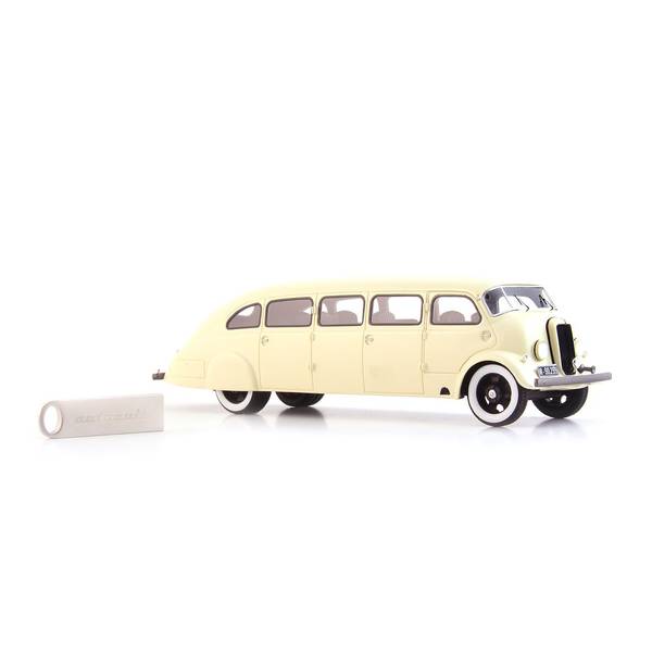 オートカルト 1/43 バタ ソドムカ バス 1937 & ブックオブザイヤー 2023 デジタル版 USB