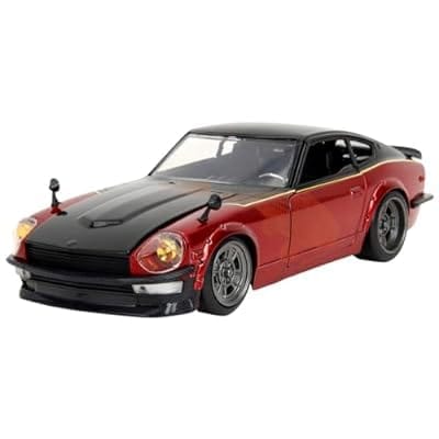 JADATOYS 1/24 ニッサン ダットサン 240Z 1972 F&F X ダークレッド/ブラック/グラフィックス