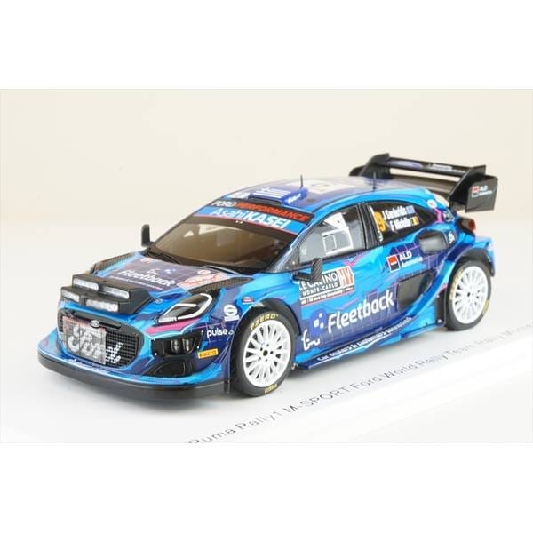 スパーク 1/43 フォード プーマ ラリー1 HYBRID No.9 2023 WRC ラリー・モンテカルロ J.Serderidis/M.Frederic S6717