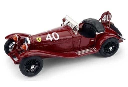 ブルム 1/43 アルファ・ロメオ 8C 2300 スクーデリア・フェラーリ No.40 1932 スパ24時間 2位 P.Taruffi