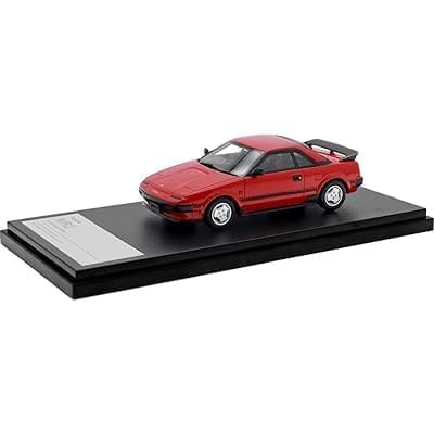 ハイストーリー 1/43 トヨタ MR2 Gリミテッド 1984 スーパーレッドII HS448RE