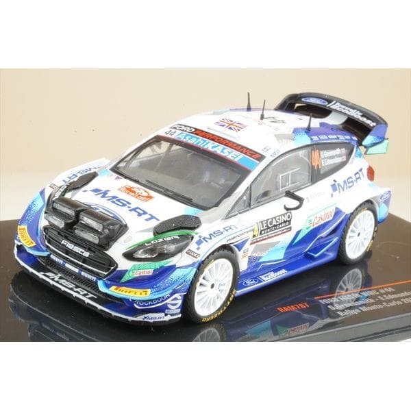 イクソ 1/43 フォード フィエスタ No.44 2021 WRC ラリー・モンテカルロ G.グリーンスミス/E.エドモンソン RAM787