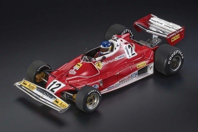 トップマルケス 1/18 フェラーリ 312T2 No.12 1977 F1 ブラジルGP ウィナー C.ロイテマン ドライバーフィギア付
