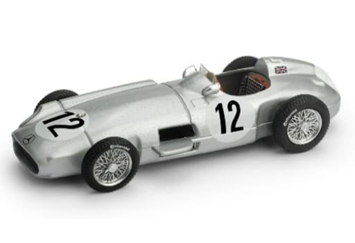 ブルム 1/43 メルセデス・ベンツ W196 No.12 1955 F1 イギリスGP ウィナー S.モス