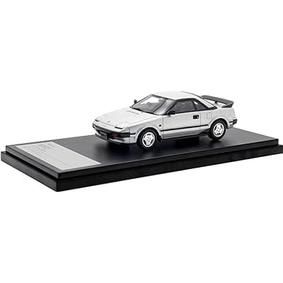 ハイストーリー 1/43 トヨタ MR2 Gリミテッド 1984 スーパーシルバーメタリック HS448SL