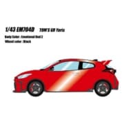 アイドロン 1/43 TOM'S トヨタ GRヤリス 2021 エモーショナルレッド2