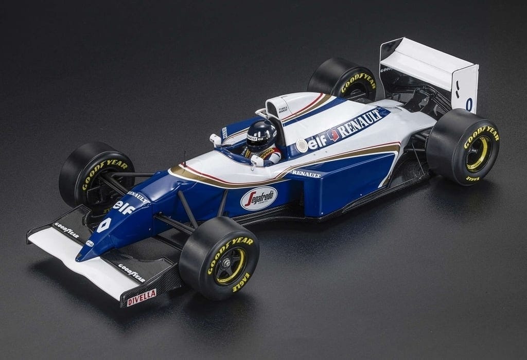 トップマルケス 1/18 ウィリアムズ FW16 No.0 1994 F1 ブラジルGP 2位 D.ヒル ドライバーフィギュア付