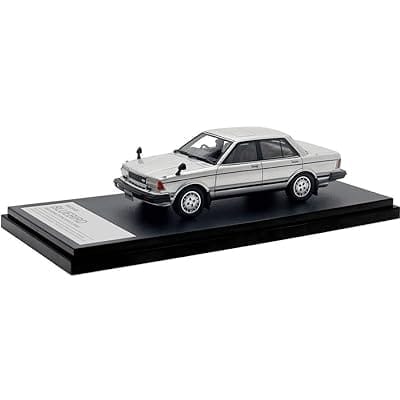 ハイストーリー 1/43 ニッサン ブルーバード 4ドア セダン ターボ SSS-S 1983 シルバー