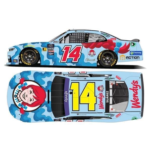 ライオネルレーシング4 シボレー カマロ No.14 WENDY'S 2024 NASCAR D.スアレス