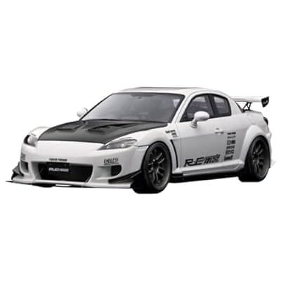 イグニッションモデル 1/18 マツダ RX-8 SE3P RE雨宮 ホワイト