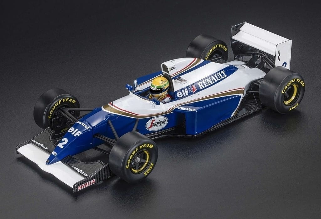 トップマルケス 1/18 ウィリアムズ FW16 No.2 1994 F1 サンマリノGP A.セナ ドライバーフィギュア付