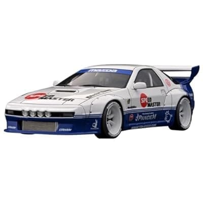 イグニッションモデル 1/18 パンデム マツダ RX-7 FC3S ホワイト/ブルー