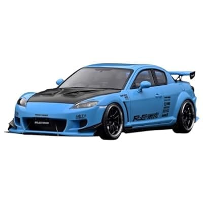 イグニッションモデル 1/18 マツダ RX-8 SE3P RE雨宮 ライトブルー