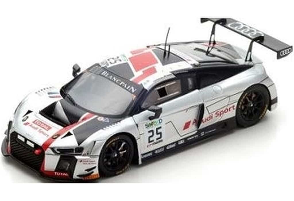 スパーク 1/43 アウディ R8 LMS No.25 2017 スパ24時間 ウィナー C.Haase/J.Gounon/M.ヴィンケルホック