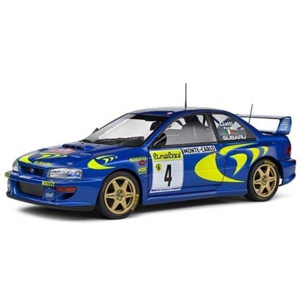 ソリド 1/18 スバル インプレッサ 22B No.4 1997 WRC ラリー・モンテカルロ ウィナー P.リアッティ/F.ポンス