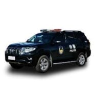 ビテス 1/43 トヨタ ランドクルーザープラド 2018 北京警察 SWAT