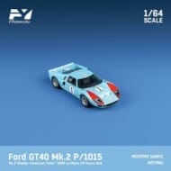 Finclassically4 フォード GT40 Mk2 P/1015 No.1 1966 ル・マン24時間 K.マイルズ/D.ハルム ブルー