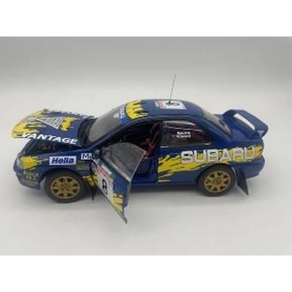 サンスター 1/18 スバル インプレッサ 555 No.8 1997 WRC ラリー・ニュージーランド P.ボーン