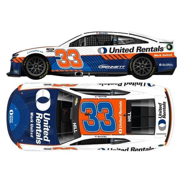 ライオネルレーシング 1/24 シボレー カマロ ZL1 No.33 UNITED RENTALS 2024 NASCAR A.ヒル