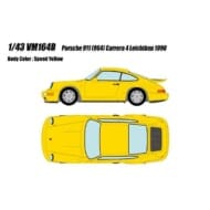 ヴィジョン 1/43 ポルシェ 911 964 カレラ 4 ライトウェイト 1990 スピードイエロー VM164B