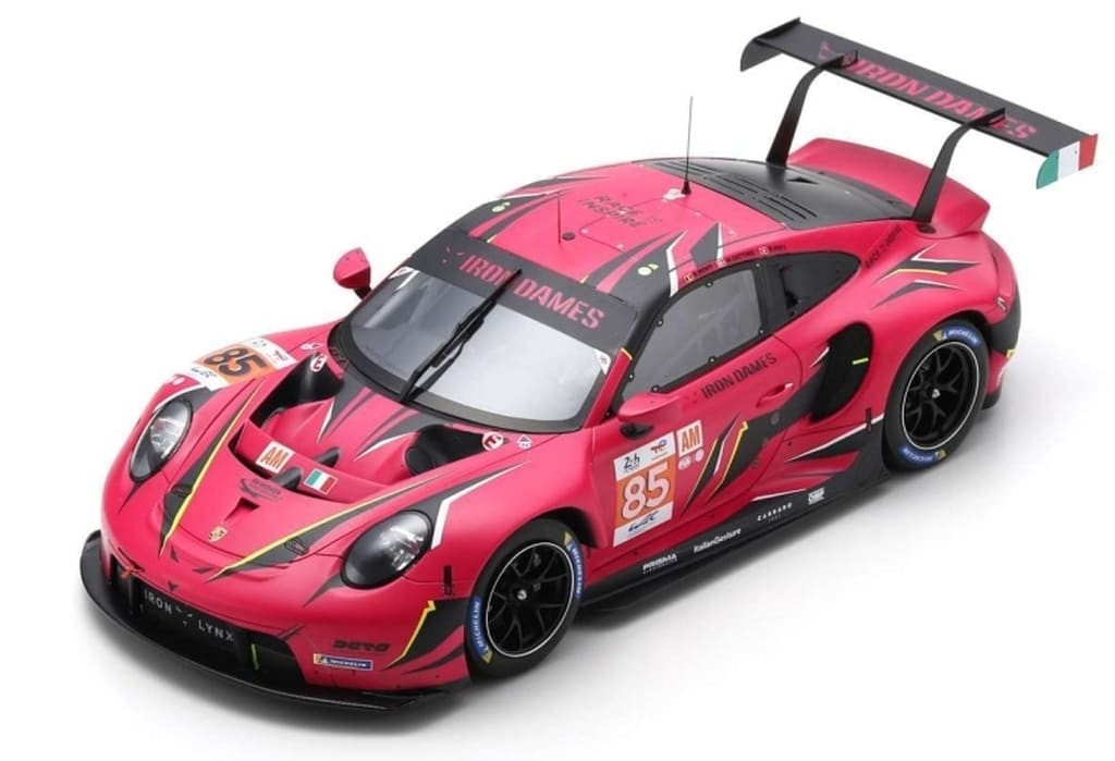 スパーク 1/12 ポルシェ 911 RSR-19 IRON DAMES No.85 2023 ル・マン24時間 S.Bovy/M.Gatting/R.Frey